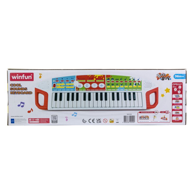 Jucarii, Copii si Bebe - Jucarii si jocuri - Jucarii de rol - Instrumente muzicale de jucarie - Winfun orga electronica 37 taste - Infinity.ro