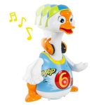 Jucarii, Copii si Bebe - Jucarii si jocuri - Jucarii bebelusi - Jucarii interactive bebelusi - Ratoiul dansator albastru cu lumini si melodii - Infinity.ro