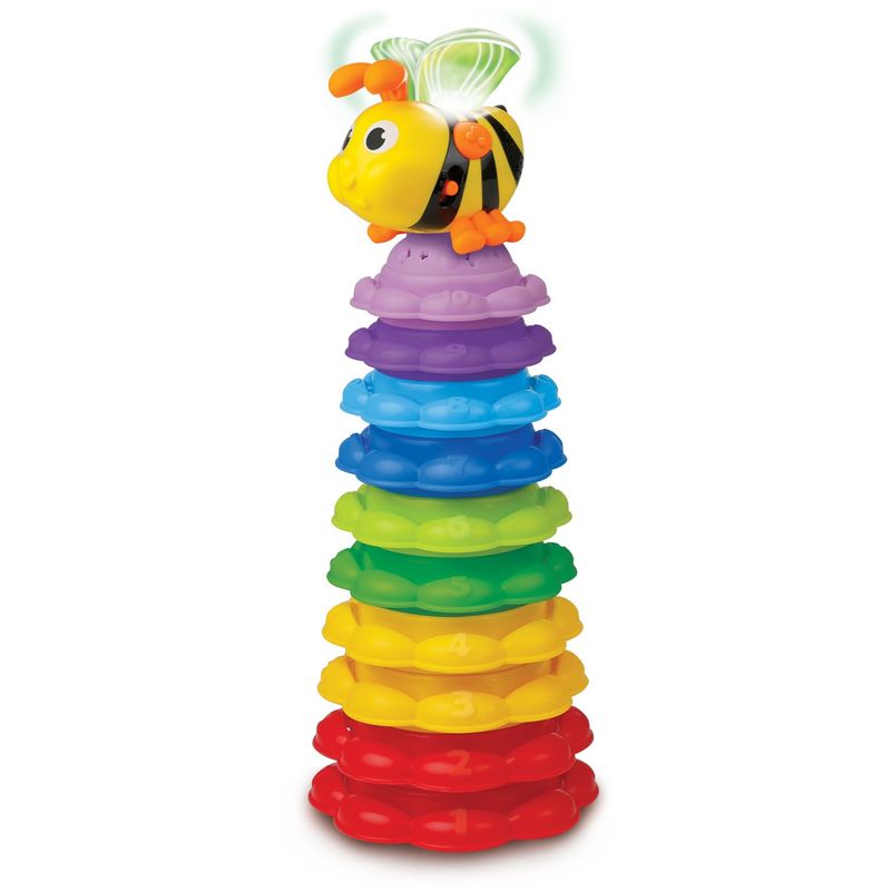 Jucarii, Copii si Bebe - Jucarii si jocuri - Jucarii bebelusi - Jucarii de sortat - Winfun turn pentru stivuire albinuta - Infinity.ro