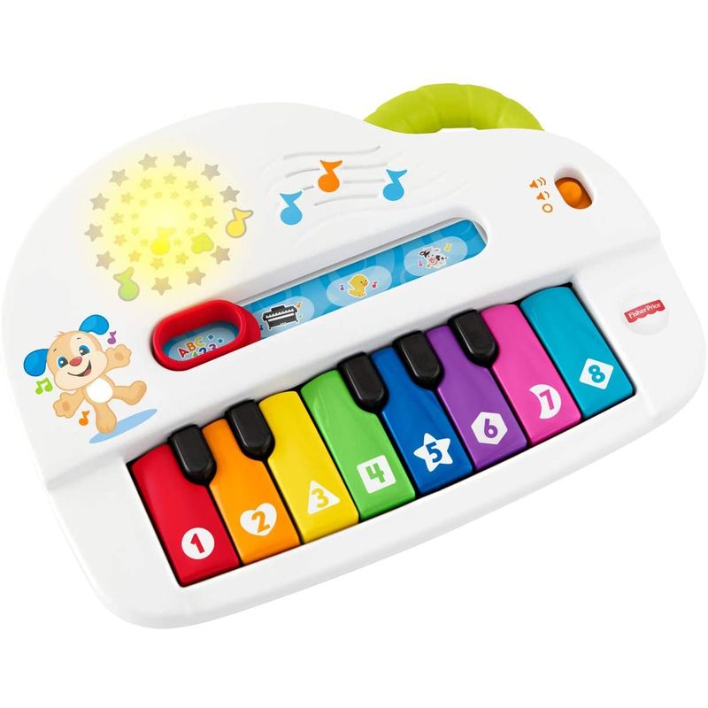 Jucarii, Copii si Bebe - Jucarii si jocuri - Jucarii bebelusi - Jucarii interactive bebelusi - Fisher price pianul interactiv in limba romana - Infinity.ro