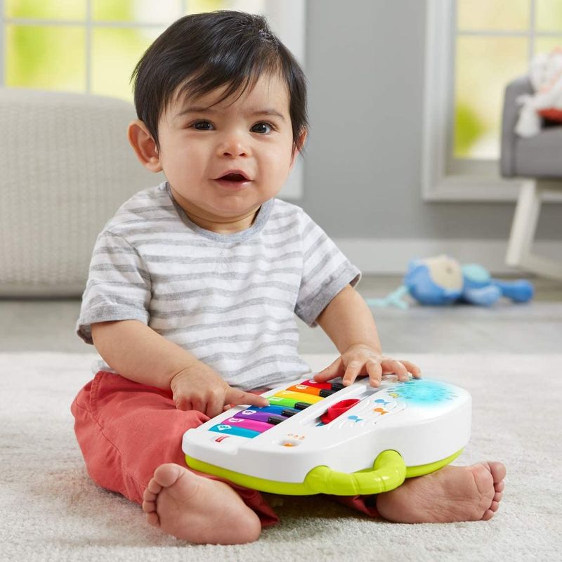 Jucarii, Copii si Bebe - Jucarii si jocuri - Jucarii bebelusi - Jucarii interactive bebelusi - Fisher price pianul interactiv in limba romana - Infinity.ro