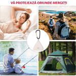 Market - Curatenie si intretinere casa - Produse menaj - Insecticide si capcane - Dispozitiv Portabil Ultrasonic Anti-Insecte, Fara Chimicale, 8 Frecvente, Protectie  48h, USB , Activitati Exterioare - Infinity.ro