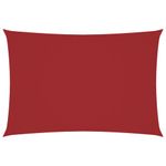 Casa si Gradina - Gradina si terasa - Umbrele si pavilioane - Umbrele - Panza parasolar, rosu, 3x6 m, tesatura oxford, dreptunghiular - Infinity.ro