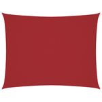 Casa si Gradina - Gradina si terasa - Umbrele si pavilioane - Umbrele - Parasolar, rosu, 2,5x4 m, tesatura oxford, dreptunghiular - Infinity.ro