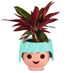 Casa si Gradina - Gradinarit si plante - Plante si ghivece - Ghivece si suporturi - LECHUZA Jardiniera de masa "OJO ALL-IN-ONE", verde acvamarin - Infinity.ro