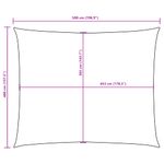 Casa si Gradina - Gradina si terasa - Umbrele si pavilioane - Umbrele - Parasolar, albastru, 4x5 m, tesatura oxford, dreptunghiular - Infinity.ro