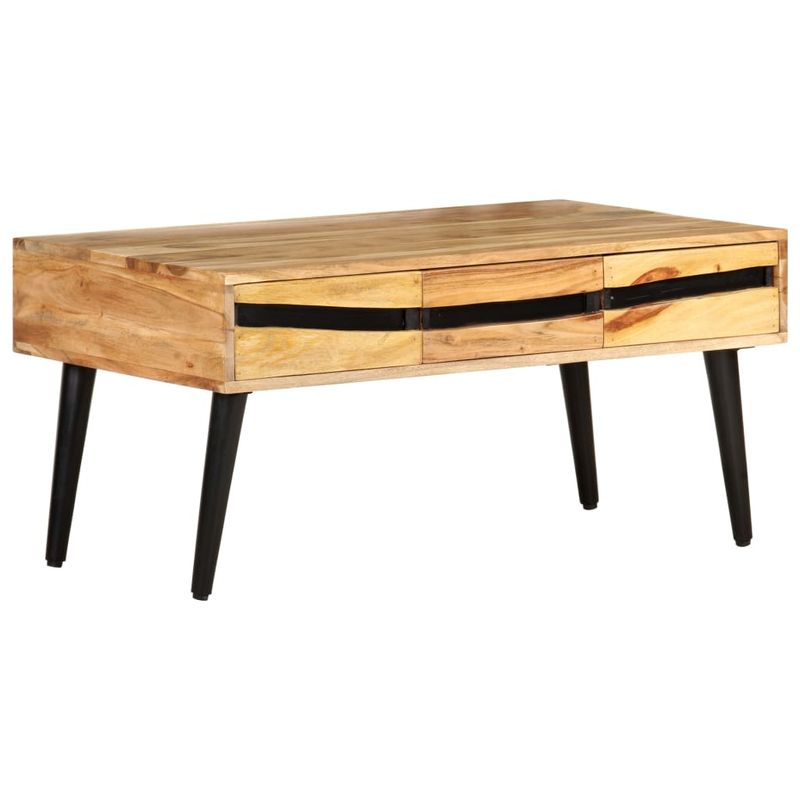 Casa si Gradina - Mobilier - Mese si birouri - Masute de cafea - Masuta de cafea, 88x50x42 cm, lemn masiv de acacia - Infinity.ro