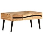 Casa si Gradina - Mobilier - Mese si birouri - Masute de cafea - Masuta de cafea, 88x50x42 cm, lemn masiv de acacia - Infinity.ro