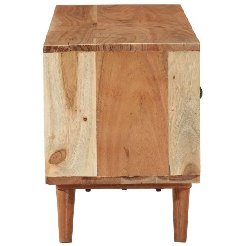 Casa si Gradina - Mobilier - Comode si corpuri - Comode - Comoda TV, 112x30x40 cm, lemn masiv de acacia - Infinity.ro