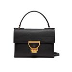 Fashion, accesorii si bijuterii - Femei - Accesorii femei - Genti si rucsacuri femei - Geanta de umar dama Coccinelle Arlettis Mini  E1md5190301 Negru 21.5 x 15.5 x 3 cm - Infinity.ro