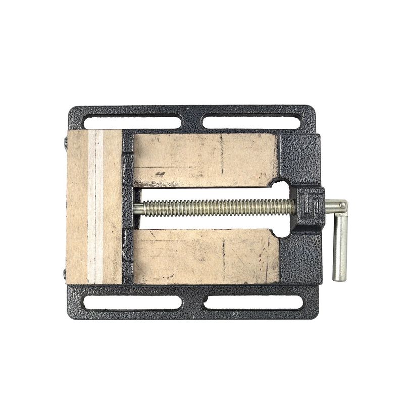 Casa si Gradina - Constructii - Scule electrice si accesorii - Menghine si cleme fixare - Menghina pentru gaurire 125mm, GEKO G01043 - Infinity.ro