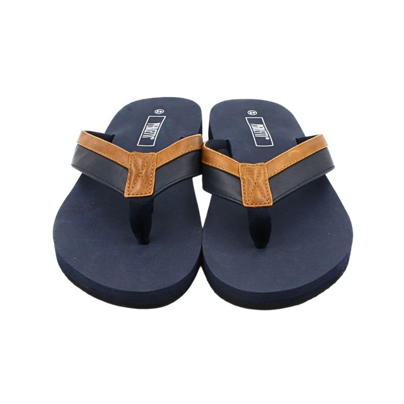 Fashion, accesorii si bijuterii - Barbati - Incaltaminte barbati - Slapi si papuci barbati - Slapi flip-flop barbati, Perletti, talpa bleumarin, 41 EU - Infinity.ro