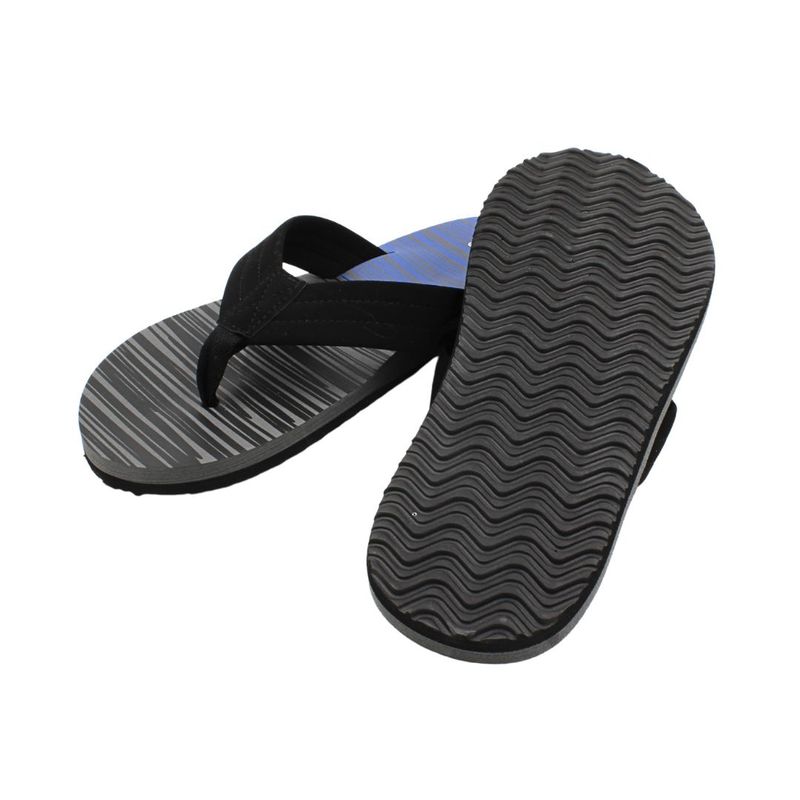 Fashion, accesorii si bijuterii - Barbati - Incaltaminte barbati - Slapi si papuci barbati - Slapi flip-flop barbati, Perletti, negru cu albastru, 41 EU - Infinity.ro