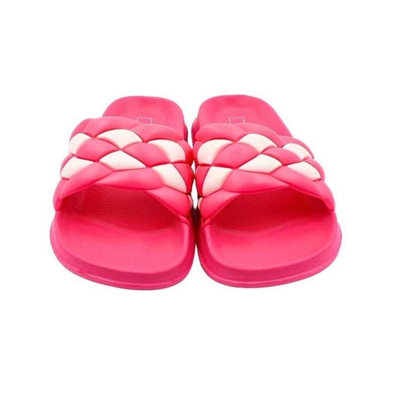 Fashion, accesorii si bijuterii - Femei - Incaltaminte femei - Slapi si papuci femei - Papuci de dama, fucsia, Perletti, 37 EU - Infinity.ro