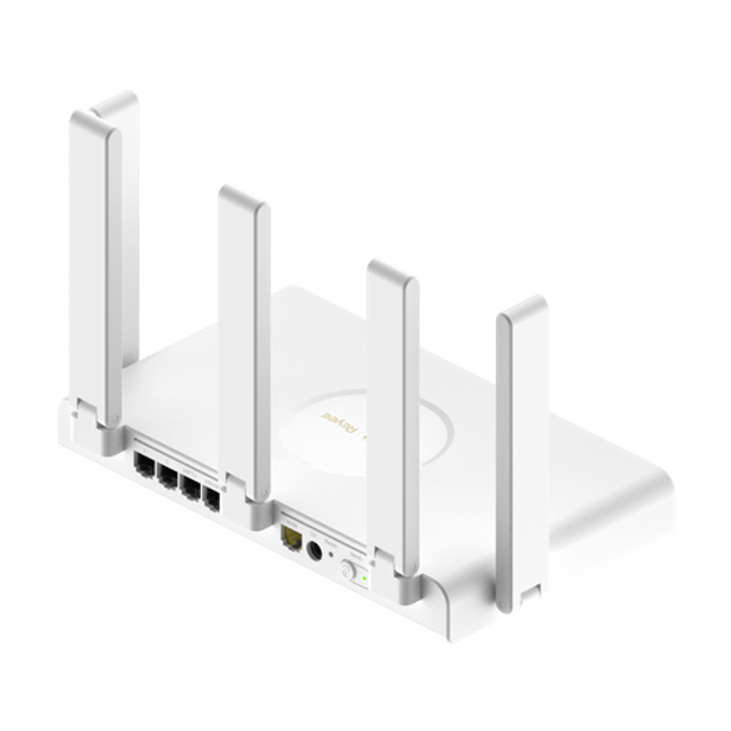 PC, gaming si accesorii - Retelistica - Wireless - Routere Wireless - Router WiFi 6 Dual Band, 5 x RJ45 Gigabit, AX3000, 5 dBi, Dual-WAN, Cloud Management - Ruijie RG-EW3000GX - Infinity.ro
