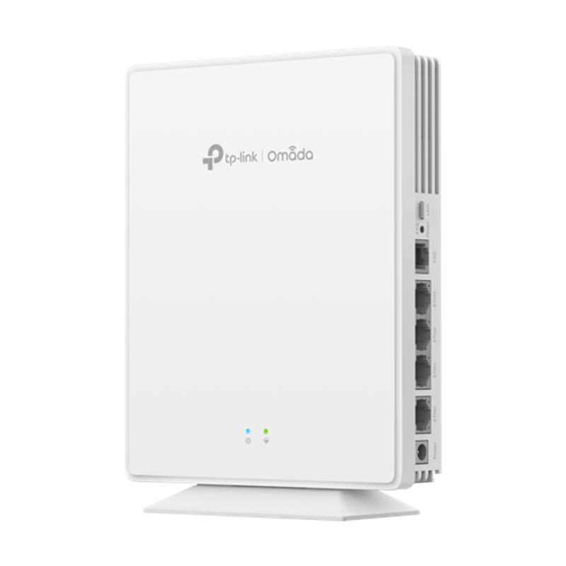 PC, gaming si accesorii - Retelistica - Wireless - Acces Point-uri - Access Point Wi-Fi 6, AX1800 Dual-Band, 1 x GPON, 1 x FXS, 4 x RJ45 1G, PoE Out - TP-Link Omada EAP610GP-Desktop - Infinity.ro