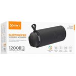 TV, Audio-Video si Foto - Portabile audio - Boxe portabile - Boxa Wireless X-Start LY026 Subwoofer, LED multicolor, BT 5.2, Snur de sustinere, 1200mAh, Negru - Infinity.ro