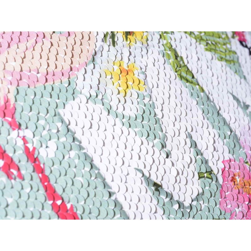 Casa si Gradina - Textile si covoare - Lenjerii de pat - Fete de perna - Fata de perna cu paiete reversibile Summer cm 40 x 40 H - Infinity.ro