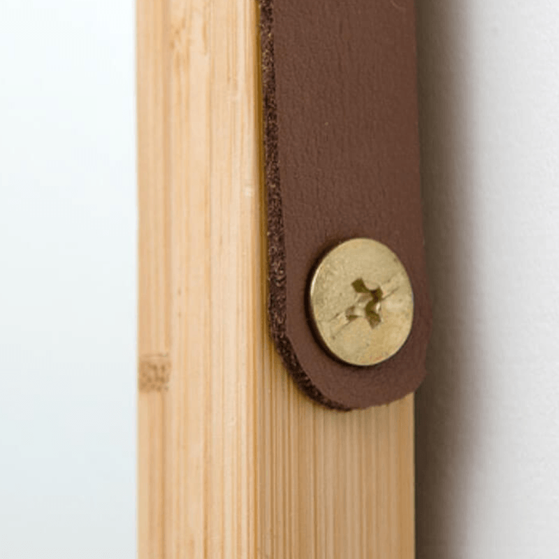 Casa si Gradina - Decoratiuni - Oglinzi - Oglinda perete rama bambus natur Lemi 45x1.5x45 cm - Infinity.ro