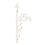 Casa si Gradina - Gradinarit si plante - Plante si ghivece - Ghivece si suporturi - Set 2 suporturi ghivece flori fier alb Emily 21x42 cm - Infinity.ro