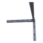 Sport si Outdoor - Sporturi de echipa - Handbal - Poarta handbal Anastasia Sport V2 3x2 m aluminiu, profil 80x80 mm, alb cu rosu - Infinity.ro