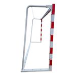 Sport si Outdoor - Sporturi de echipa - Handbal - Poarta handbal Anastasia Sport V2 3x2 m aluminiu, profil 80x80 mm, alb cu rosu - Infinity.ro