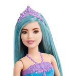 Jucarii, Copii si Bebe - Jucarii si jocuri - Papusi si accesorii - Papusi - Barbie dreamtopia papusa printesa cu par albastru - Infinity.ro