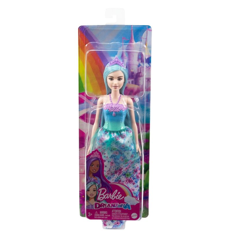 Jucarii, Copii si Bebe - Jucarii si jocuri - Papusi si accesorii - Papusi - Barbie dreamtopia papusa printesa cu par albastru - Infinity.ro