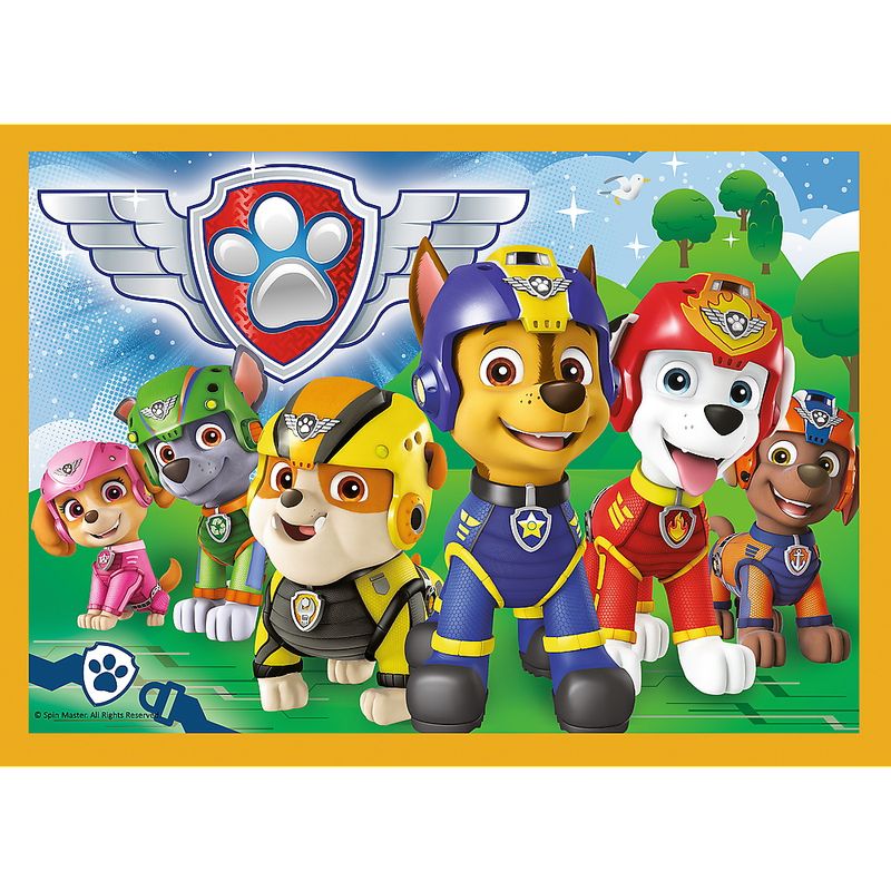 Jucarii, Copii si Bebe - Jucarii si jocuri - Jocuri si puzzle - Puzzle - Puzzle trefl 4in1 patrula catelusilor - sarbatorile - Infinity.ro
