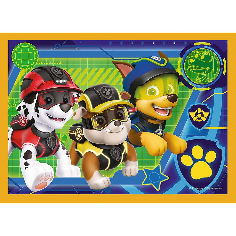 Jucarii, Copii si Bebe - Jucarii si jocuri - Jocuri si puzzle - Puzzle - Puzzle trefl 4in1 patrula catelusilor - sarbatorile - Infinity.ro