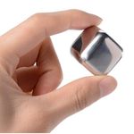 Casa si Gradina - Bucatarie si vesela - Accesorii bar - Forme cuburi de gheata - Set 6 cuburi din inox pentru racire bauturi - Infinity.ro