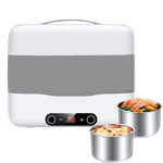 Casa si Gradina - Bucatarie si vesela - Organizare si depozitare bucatarie - Cutii alimentare - Cutie de Pranz Electrica LUDORA®, Functie de Incalzit si Gatit la Abur, 4 Containere Iterioare Detasabile, Capacitate 2L - Infinity.ro