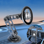 Laptop, Telefoane si Tablete - Telefoane mobile si accesorii - Accesorii Telefoane - Alte accesorii telefoane - Suport Auto LUDORA® pentru Telefon, Brat Metalic din Aliaj Rezistent, Magnet Puternic, Universal, Rotire 360 grade - Infinity.ro