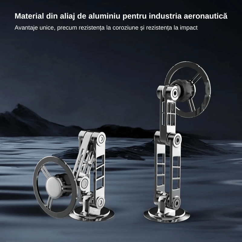 Laptop, Telefoane si Tablete - Telefoane mobile si accesorii - Accesorii Telefoane - Alte accesorii telefoane - Suport Auto LUDORA® pentru Telefon, Brat Metalic din Aliaj Rezistent, Magnet Puternic, Universal, Rotire 360 grade - Infinity.ro