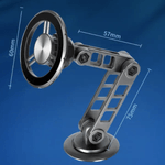 Laptop, Telefoane si Tablete - Telefoane mobile si accesorii - Accesorii Telefoane - Alte accesorii telefoane - Suport Auto LUDORA® pentru Telefon, Brat Metalic din Aliaj Rezistent, Magnet Puternic, Universal, Rotire 360 grade - Infinity.ro