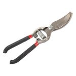 Casa si Gradina - Gradinarit si plante - Unelte gradinarit - Foarfeci gradinarit - Foarfeca pentru gradina, din otel forjat, lungime totala de 20.5cm, lama de 5.5cm, argintiu-negru - Infinity.ro