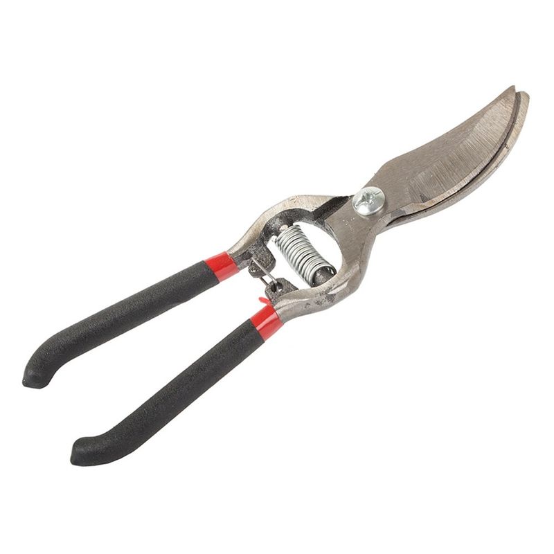 Casa si Gradina - Gradinarit si plante - Unelte gradinarit - Foarfeci gradinarit - Foarfeca pentru gradina, din otel forjat, lungime totala de 20.5cm, lama de 5.5cm, argintiu-negru - Infinity.ro