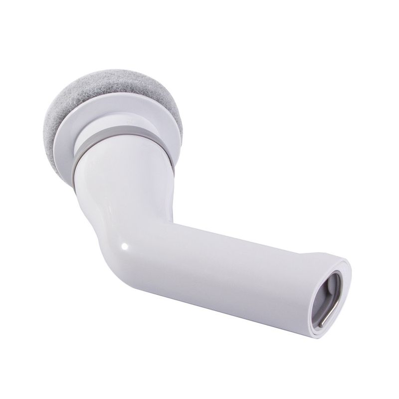 Market - Curatenie si intretinere casa - Produse menaj - Accesorii curatenie - Perie elctrica rotativa, fara fir, 5W, cu 2 capete si incarcare USB Type C, pentru curatenie profunda - Infinity.ro