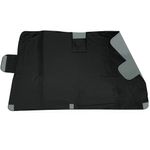 Auto si Moto - Intretinere auto - Huse auto - Husa/Parasolar parbriz anti-inghet, Universal, Dimensiune160x120 cm, negru-gri - Infinity.ro