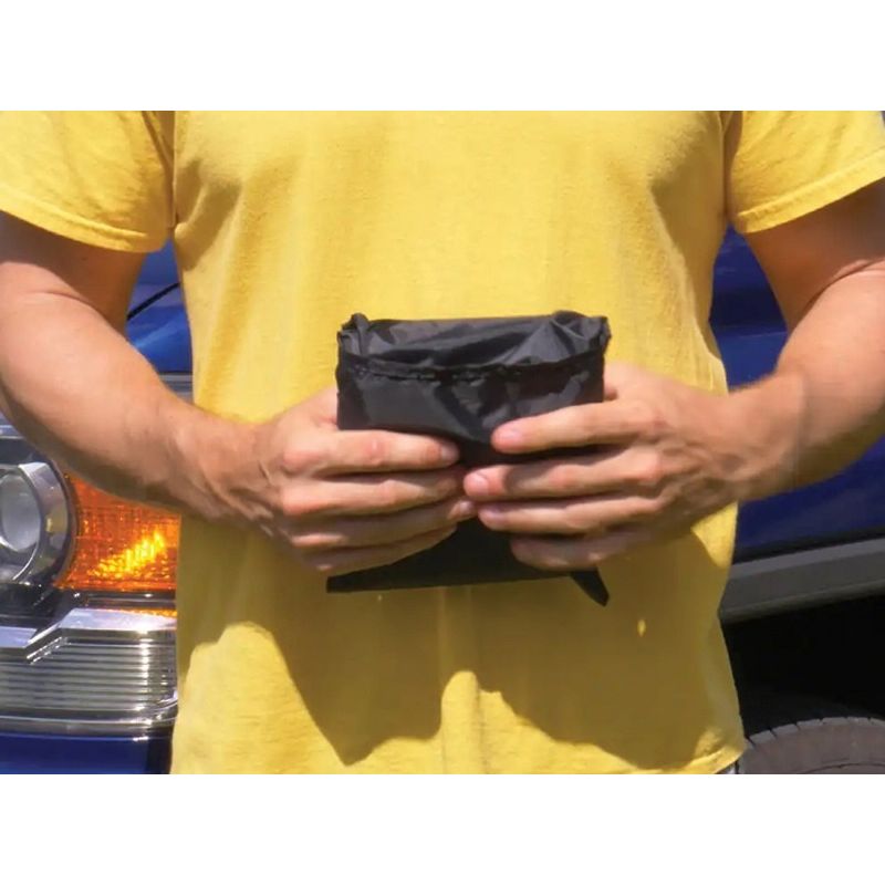 Auto si Moto - Intretinere auto - Huse auto - Husa/Parasolar parbriz anti-inghet, Universal, Dimensiune160x120 cm, negru-gri - Infinity.ro