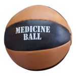 Sport si Outdoor - Accesorii si echipamente sportive - Gimnastica - Minge medicinala Anastasia Sport, piele naturala, 5 kg - Infinity.ro