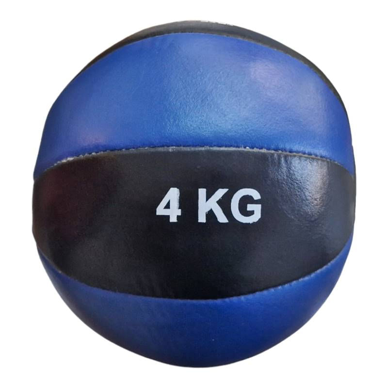 Sport si Outdoor - Accesorii si echipamente sportive - Gimnastica - Minge medicinala Anastasia Sport, piele naturala, 4 kg - Infinity.ro