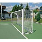 Sport si Outdoor - Sporturi de echipa - Fotbal - Porti fotbal - Poarta fotbal 5x2, aluminiu, profil 120x 100 mm, 5x2 m, mobila, spate din otel, plasa inclusa - Infinity.ro