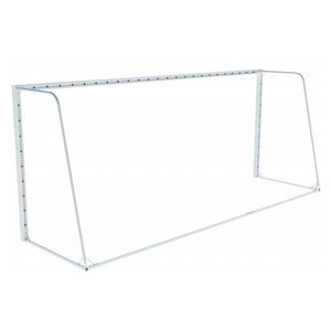 Poarta fotbal 5x2 m, profil aluminiu 80x80 mm, mobila, spate otel, plasa inclusa
