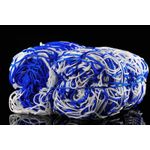 Sport si Outdoor - Sporturi de echipa - Fotbal - Porti fotbal - Plasa poarta fotbal / handbal 3x2 m Anastasia Sport, fir 5 mm, alb cu albastru - Infinity.ro