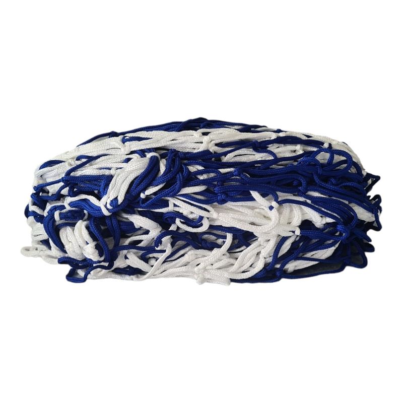 Sport si Outdoor - Sporturi de echipa - Fotbal - Porti fotbal - Plasa poarta fotbal / handbal 3x2 m Anastasia Sport, fir 5 mm, alb cu albastru - Infinity.ro