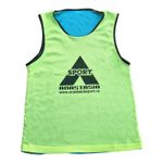 Sport si Outdoor - Echipament Sportiv - Imbracaminte sport - Maiouri sport - Maieu departajare Anastasia Sport fata dubla albastru / galben, marime S - Infinity.ro
