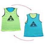 Sport si Outdoor - Echipament Sportiv - Imbracaminte sport - Maiouri sport - Maieu departajare Anastasia Sport fata dubla albastru / galben, marime S - Infinity.ro