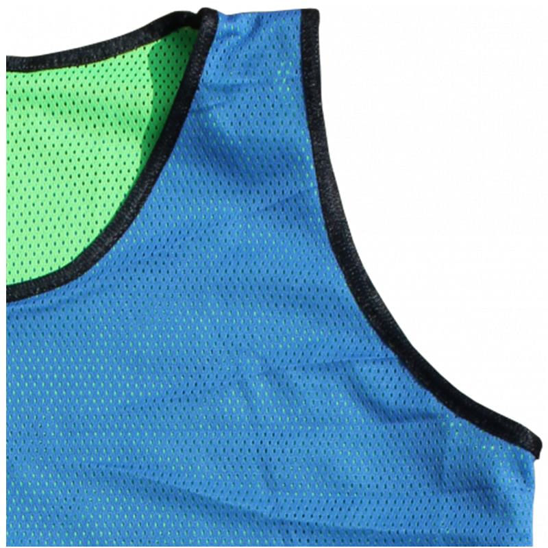 Sport si Outdoor - Echipament Sportiv - Imbracaminte sport - Maiouri sport - Maieu departajare Anastasia Sport fata dubla albastru / galben, marime S - Infinity.ro