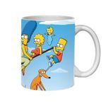 Casa si Gradina - Bucatarie si vesela - Cani si pahare - Cani si cesti - Cana alba personalizata, The Simpsons, INOVATIX®. 330ml - Infinity.ro